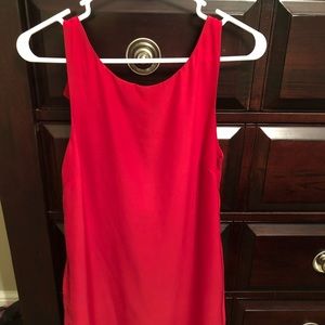 Red Urban Outfitters open back dress